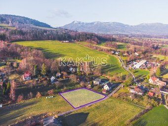 Prodej pozemku k výstavbě RD [1608 m2], Ostravice 1, okres F - 5