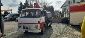 Jeřábnické práce autojeřábem na podvozku Praga V3S AD 080 - 5