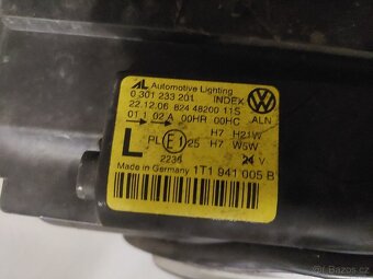 Přední světla halogen VW Touran 1T2 - 5