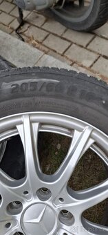 Alu pneu 6,5jx16h ET38, Michelin 205/60/16 - 5