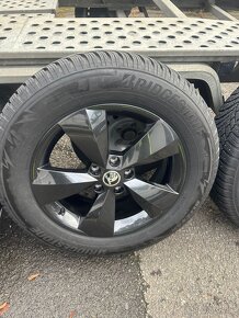 Original al kola skoda kodiaq R17 zimní - 5