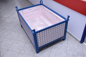 Drátěný paletový box 120x80x60 cm - 5