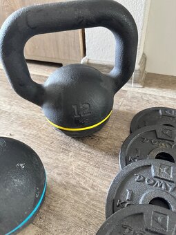 Sada posilovacích činek - 20 kg - 5
