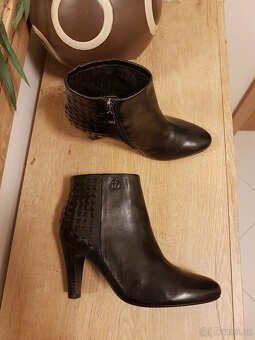Gerry Weber dámské kotníčkové boty vel. 38 kožené nové - 5
