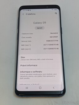 Samsung Galaxy S9 64gb blue. Záruka 6 měsíců. - 5