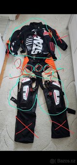 Textilní moto oblečení + chraniče - 5