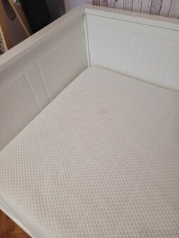 Rozkládací postel HEMNES s matrací AKREHAMN zn. IKEA - 5