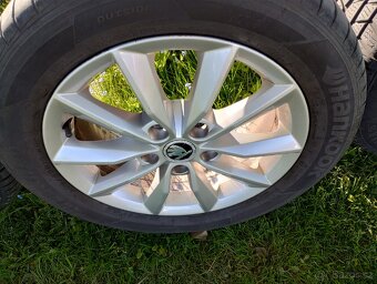 Originál ALU kola Škoda Octavia R16 - 5