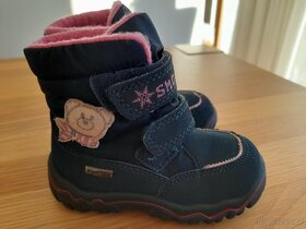 Zimní boty SANTÉ  Grigio vel 22 a Blue/ Pink vel 21 - 5