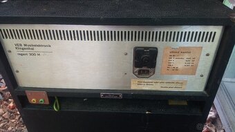 Vermona 300H, starý retro zesilovač + reprobedny. - 5