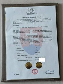 Jubilejní svatováclavský dukát - ČÍSLOVANÝ - 1923 - 2023 - 5