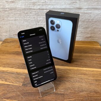 iPhone 13 Pro 256GB, modrý (12 měsíců záruka) - 5