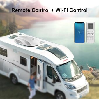 4 Kw Strešní klimatizace Puremind 220 V 12000 BTU + Topení - 5