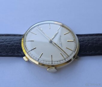 Zlaté pánské náramkové hodinky IWC Schaffhausen 18K - 5