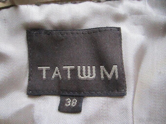 Zimní kabát zn. Tatuum, vlna, vel. M/38, melír - 5