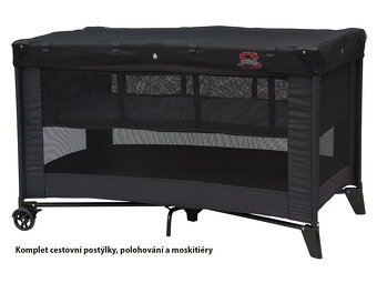 Cestovní postýlka Scarlett+matrace a přísl. - TOP STAV - 5