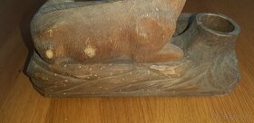 Dřevořezba - kalamář - 5