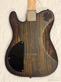 Harley Benton TE-90FLT Orange Blast Deluxe Series - 5