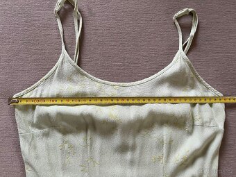 letní mini šaty na ramínka vel. S - 5