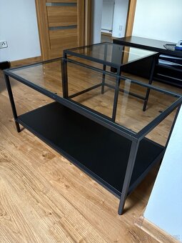 Konferenční stolek prosklený IKEA - 5