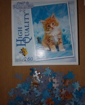 Puzzle koťátko - 5