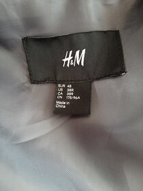 Světle šedý pánský oblek H&M vel. 48 - 5