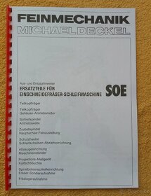 Návody strojů DECKEL - 5