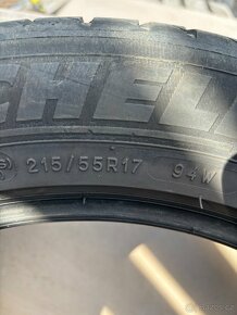 4x pneu Michelin 215/55/17 94w 4-5mm - 5