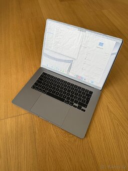 ZÁNOVNÍ APPLE MACBOOK AIR 15” M3/256GB/8GB/BATERIE 100% - 5