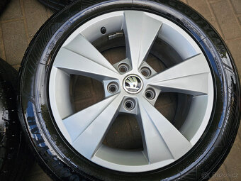 ALU letní kola VELORUM orig Škoda 5x112 Octavia III R16 - 5