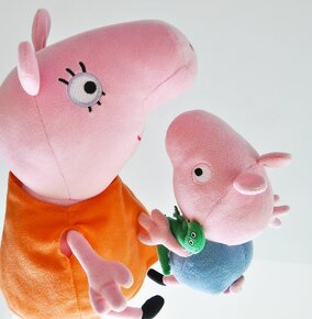 ORIGINÁLNÍ plyšáci Peppa Pig – dovoz Anglie - Tomík - 5