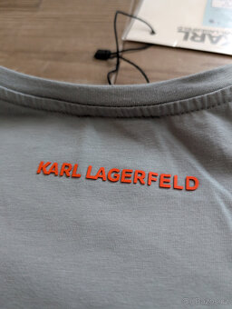 Pánské tričko s krátkým rukávem Karl Lagerfeld vel. XL - 5