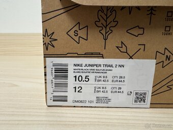 Nike Juniper Trail 2 NN White Vivid Sulfur vel.44,5/28,5cm - 5