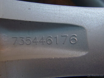 Alu sada disky - originál Fiat 5x110 7Jx17 ET36 / 735446176 - 5