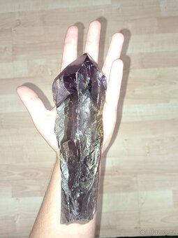 Ametyst / přírodní ametystové žezlo - 5