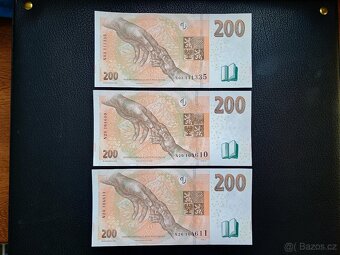 Bankovky 200 Kč, nejnovější serie - 5