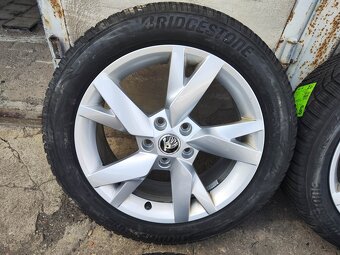 17"zimní alu sada Lyra 5x112 origo Octavia 4 Golf 8 Leon 4 - 5