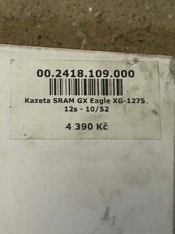 kazeta SRAM GX Eagle XG-1275 12s - 5