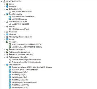 HP ProBook 4530s,CPU B940,WIN 10,HDD 500GB,RAM 8GB,15.6 palc - 5