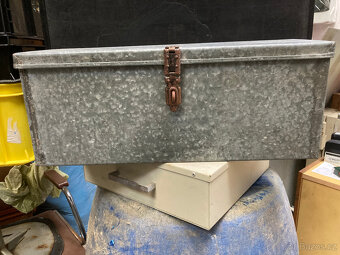 Box plechový, pokladnička, schránka kovová 500 kč - 5