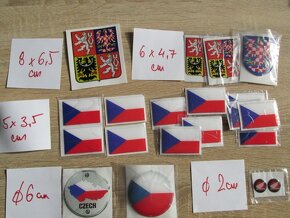 Samolepky 3D provedení /zalité/ VÝPRODEJ - 5