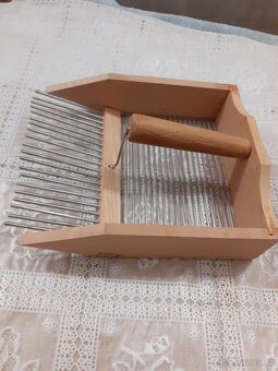 Palička pro řezbare, česácek na borůvky - 5