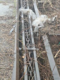 Koleje kolejnice na voziky, retez - 5