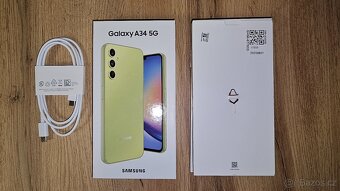 Samsung Galaxy A34 5G Awesome Lime - v záruce - 5