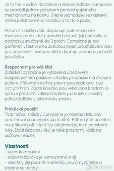 Dětská jídelní židlička - 5