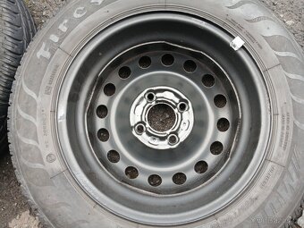 Prodám sadu kol Renault 155/70R13 letní - 5