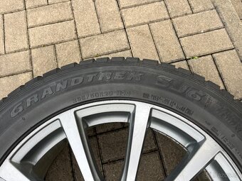 4 x alu disky 5x127 R20, zimní pneu 90% - 5