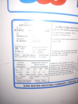 Bojler John Wood 114l - 5