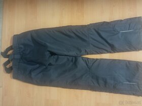 Dětské lyžařské kalhoty Crivit, vel. 146/152 - šedé a modré - 5