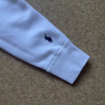 Ralph Lauren Polo 67 bílá mikina - 5